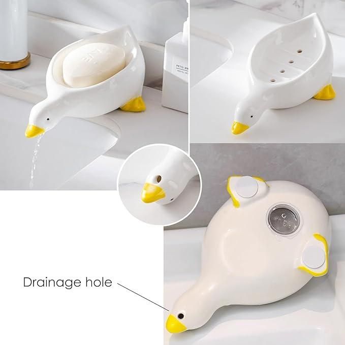 Duck Shape Soap Holder - Pack of 2